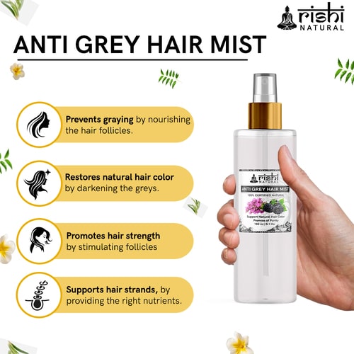 Benefits of Using Rishi Natural Anti Grey Hair Mist