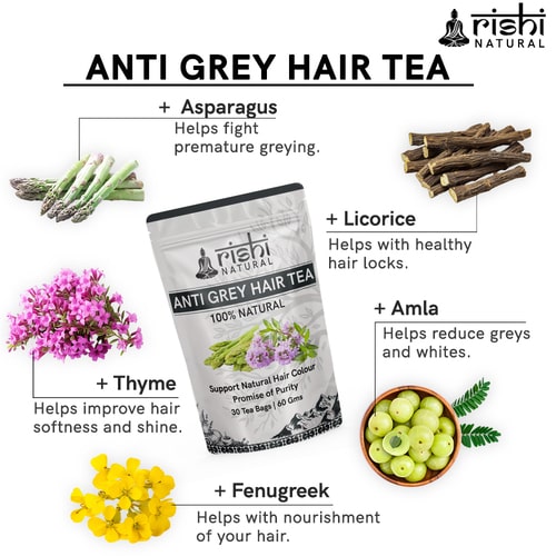 Ingredient used in Anti-Grey Hair Tea