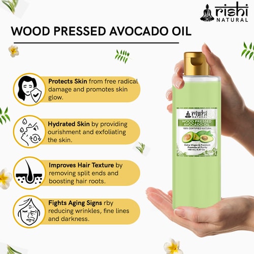 benefits of using Rishi Natural Cold-Pressed Avocado Oil