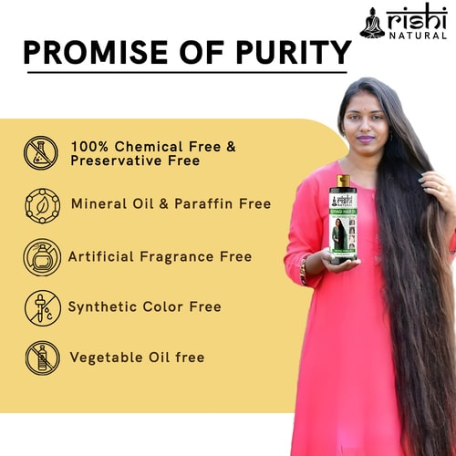 natural & chemical free Rishi Natural Adivasi Hair Oil 