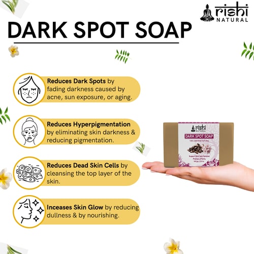 benefits of using Rishi natural Dark Spot removal soap