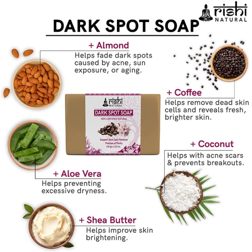 Ingredients used in Rishi natural Dark Spot removal soap