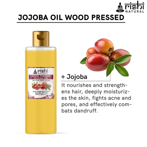 Ingredients used in Rishi natural Wood-Pressed Jojoba Oil