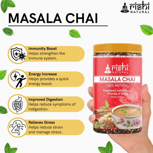 Benefits of drinking Rishi Natural Masala Chai