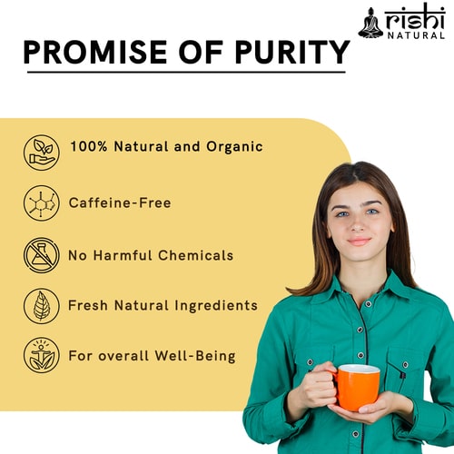 Pure chemical free and natural Rishi Natural Masala Chai