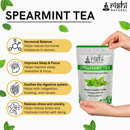 benefits of spearmint leaf tea