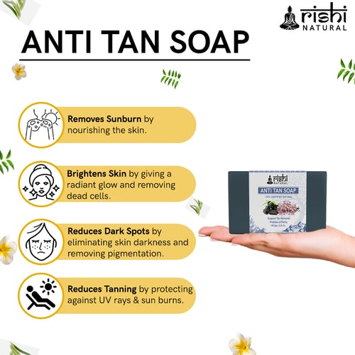 benefits of Rishi natural Anti Tan Soap